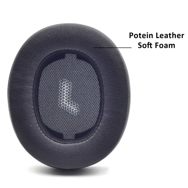 defean Replacement E55 Earpads Ear Pads Foam Ear Cushion Pillow Parts Cover Compatible with JBL E55BT E 55 bt Bluetooth Wireless Headsets (Black) - Image 4